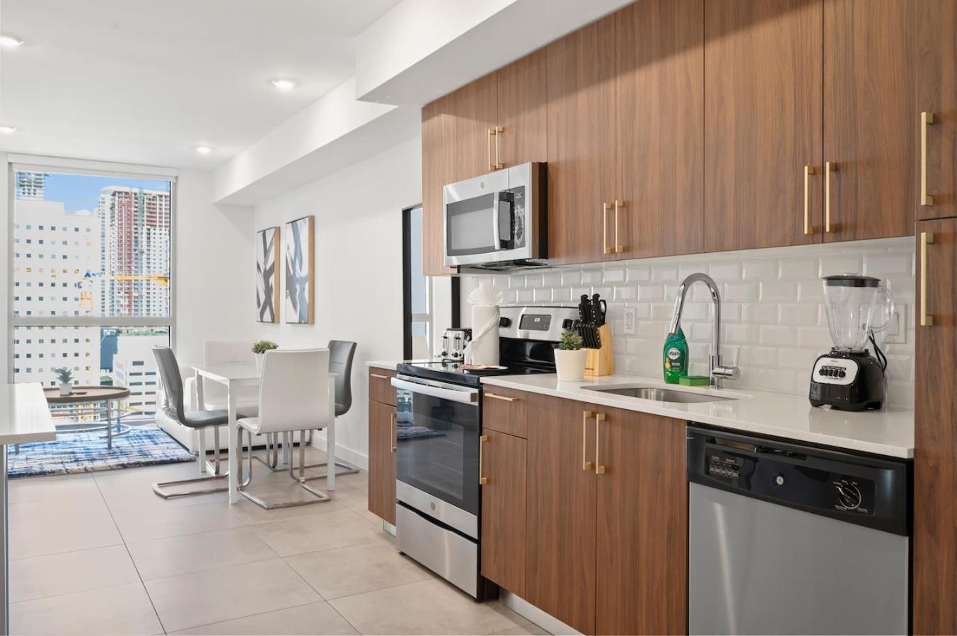 شقة Modern Unit Mins From Brickell With Free Parking ميامي المظهر الخارجي الصورة